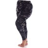 Women's Plus Size Super Soft Midi-Rise Printed Leggings - One Size Fits Most Plus - White Mark - 3 of 3