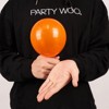 PartyWoo Balloons Tangerine Orange Dark Deep 5 Inch 50 pcs - 2 of 4