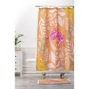 Deny Designs ThirtyOne Illustrations Tiger Moon Shower Curtain Orange - 3 of 3