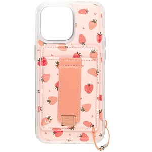 Walli Cases Berry Bliss Magnetic Phone Case with Wallet and Finger Strap - 1 of 4