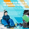 Sunlite Sports Premium 45" Snow Sled for Kids & Adults, Reinforced Toboggan with Durable Bottom & Stitched Fabric - 2 of 4