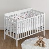 Sweet Jojo Designs Boy BreathableBaby Breathable Mesh Crib Liner Airplane Red Blue and White - 2 of 4