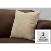Tramull 18x18 Inch Decorative Throw Pillow with Insert for Sofa, Couch & Bed, Hypoallergenic Polyester, Indoor Use - 4 of 4