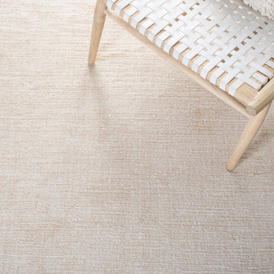Hand-Knotted Artisan Red Jute 5'x8' Non-Slip Area Rug