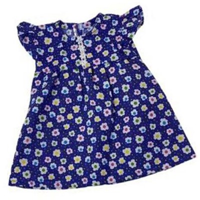 Doll Clothes Superstore Blue Flower Nightgown Fits Cabbage Patch kid Dolls