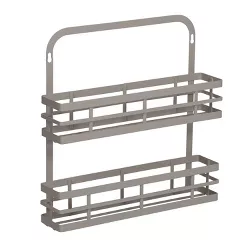 Hone-Can-Do Flat Wire Hanging Spice Rack - Gray