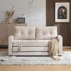 Karl Home |64.2 inch Sleeper Sofa Sofa bed - 3 of 4