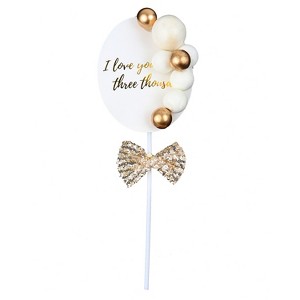 O'Creme 'I Love You' Cake Topper - 1 of 1