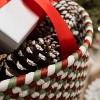 Colonial Mills Holiday Multi Decorative Braided Basket, 14"x14"x10" - 4 of 4