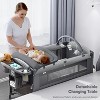 BabyBond 4 in 1 Baby Bassinet, Pack and Play, Large Playard Beside Sleeper with Mattress, Mosquito Net, Bottom Storage - 2 of 4