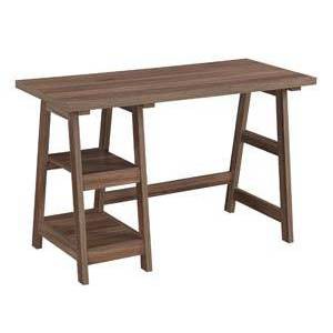 Trestle Desk Cappuccino - Breighton Home