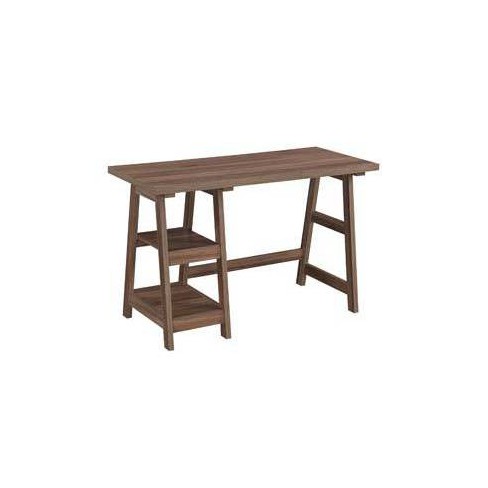 Designs2go Trestle Desk Cappuccino Johar Furniture Target