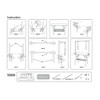 Whisen 42"Folding Dog Pet Grooming Table with Arm and Clamps - 3 of 4