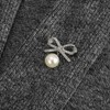 Unique Bargains Metal Decorative Artificial Brooch Clip Clasp Pin for Women Sweaters Dress 2 Pcs - 4 of 4