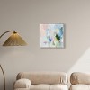 Art Remedy Verdant Breeze Over White Modern Colorful Art Framed - 2 of 4