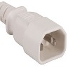 SANOXY 2ft 14 AWG 15A 250V Power Cord (IEC320 C14 to IEC320 C19), White - 3 of 3