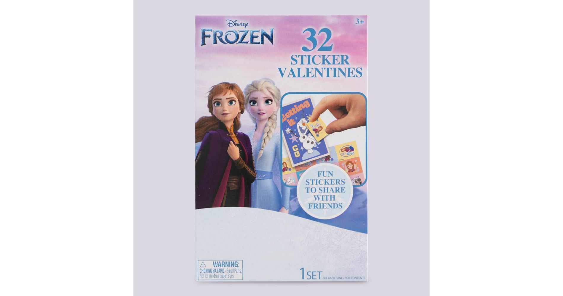 Disney 32ct Frozen Valentine's Day Cards and Stickers