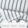 Cabana Stripe 100% Cotton Pool and Beach Towels - Pack of 2 or 4 - Oversized, Absorbent, Quick-Dry Towels - Becky Cameron - 4 of 4