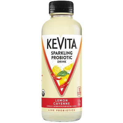 KeVita Lemon Cayenne Sparkling Probiotic Drink - 15.2 fl oz