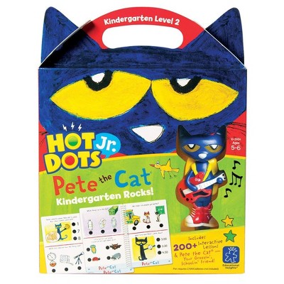 Educational Insights Hot Dots Jr. Pete the Cat I Love Kindergarten! Set