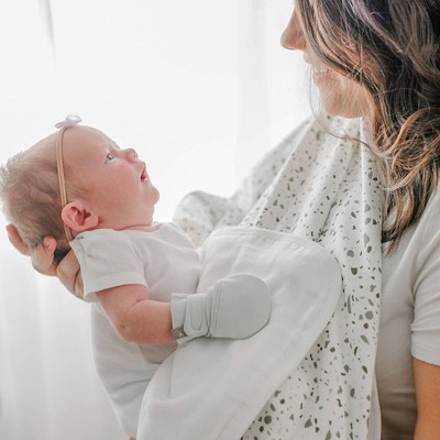 Goumikids Viscose Made from Bamboo + Organic Cotton Stay-On Mitts