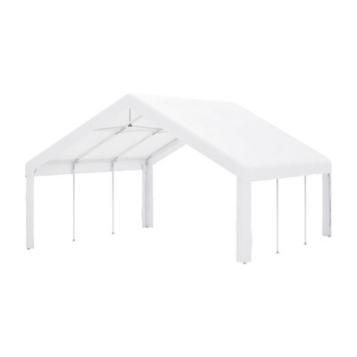 Maliang Party Tent, Heavy Duty Event Tent with 1 Doors & 7 Windows, Waterproof,UV Protection, Patio Gazebo for Party, Event,Picnic,White