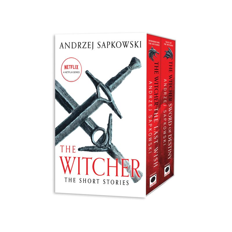 The Witcher Stories Boxed Set: The Last Wish and Sword of Destiny - by Andrzej Sapkowski (Paperback), 1 of 2