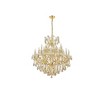 Elegant Lighting Maria Theresa 24 - Light Chandelier in  Gold - 2 of 3