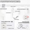 phiestina Decorative Huacu-Shaped Hooks, No-Drill Hanging Hooks for Clothes, Hats, Small Items, Set of 5 - 3 of 4