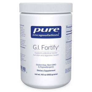 Pure Encapsulations G.I. Fortify - Supports Function, Microflora Balance, Cellular Health & Detox of G.I. Tract - With Slippery Elm Bark - 14.1 Oz - 1 of 4