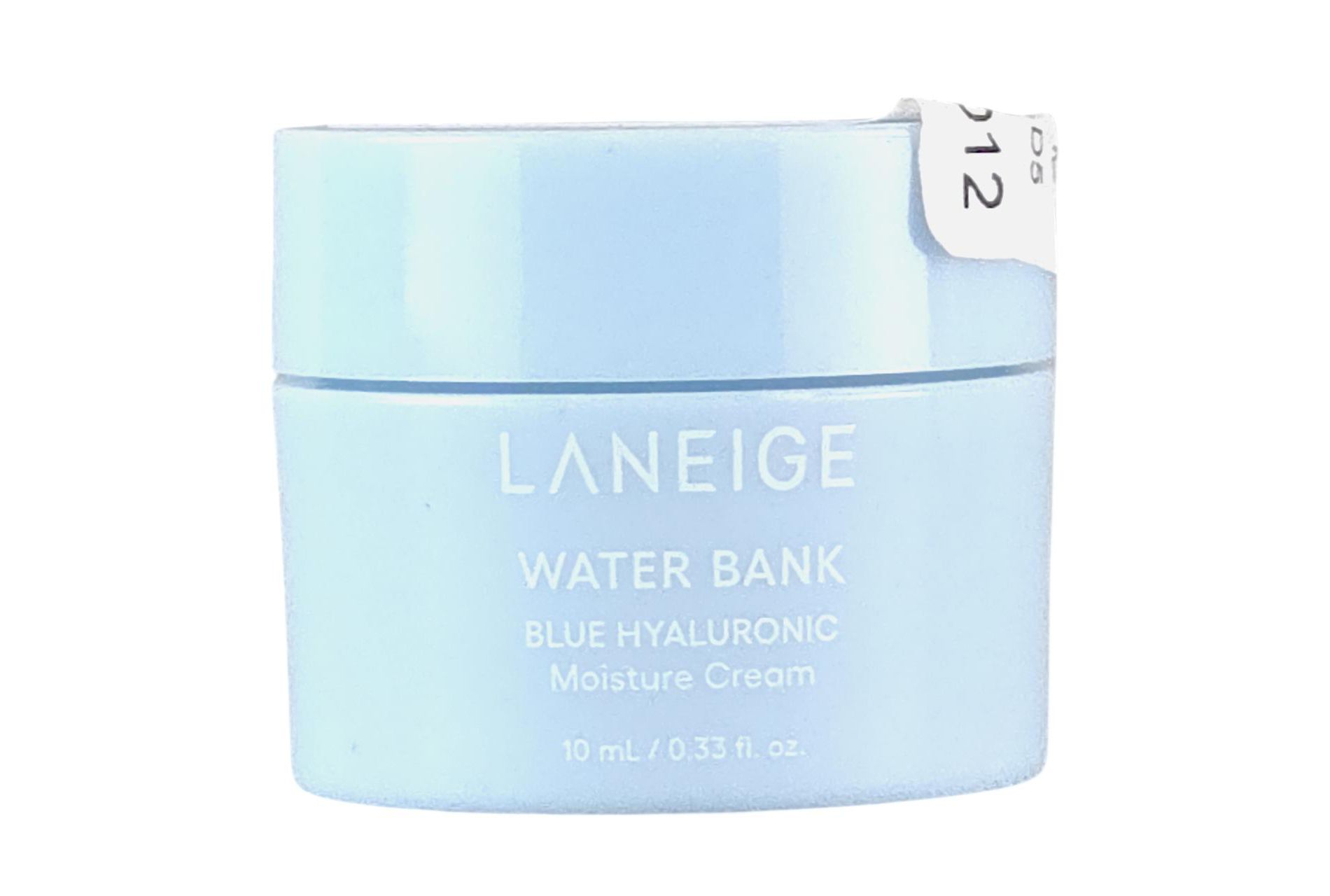 Laneige Water Bank Blue Hyaluronic Moisture Cream (MINI - 0.33 oz) 100 Hours of Moisture, Unlocked