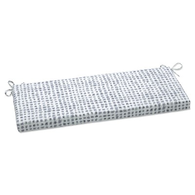Outdoor/Indoor Bench Cushion Alauda Frost Gray - Pillow Perfect