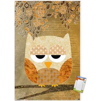 Trends International Artistic Antique Owl Unframed Wall Poster Prints