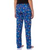 Seven Times Six Disney Women's Lilo & Stitch Junk Food Soft Touch Cotton Pajama Pants Blue - 4 of 4