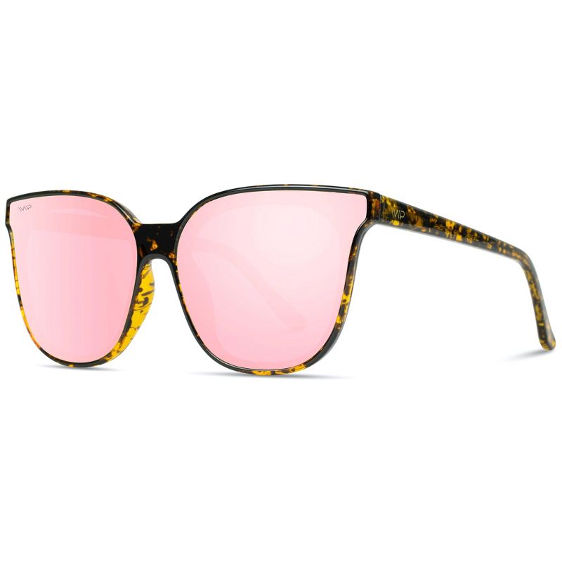 WMP Eyewear Polarized Square Fashion Oversized Women Sunglasses, 2 of 5