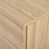 6 Drawer Double Dresser, Wide Chest Of Drawers With Golden Handles, Modern Wooden Storage Organizer For Bedroom Hallway Closet Living Room Nursery - 3 of 4