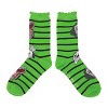 Beetlejuice Chibi Character Art Women's 5-Pair Casual Crew Socks - 4 of 4
