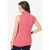 Jessica London Women's Plus Size Fine Gauge Mockneck Sweater - 3 of 4