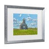 Trademark Fine Art - James McLoughlin Barn Scene V Matted Framed Art - 3 of 4