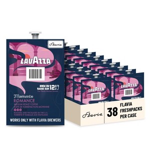 Flavia Lavazza Momento Romance 12 oz Coffee Freshpacks works only with Flavia Aroma Brewer, Medium Roast (Case of 38) - 1 of 4