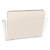 deflect-o Unbreakable Docupocket Single Pocket Wall File, Letter, Clear - image 3 of 4