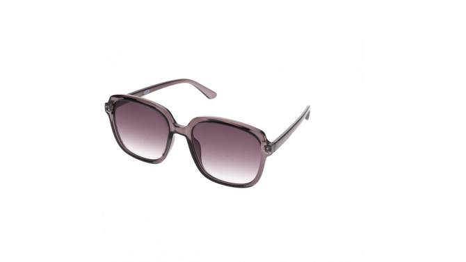 Women&#39;s Shiny Plastic Square Sunglasses- Universal Thread&#8482; Purple, 2 of 4, play video