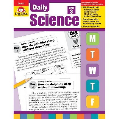 Daily Science Grade 3 - (Daily Practice Books) (Paperback)