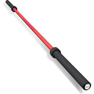 Olym pic Barbell 7ft 45LB Bar Load 1500lbs Capacity with Needle Bearings & Brass Bushings for 2" OlympicPlates for Squats, Deadlifts, Presses - 1 of 4