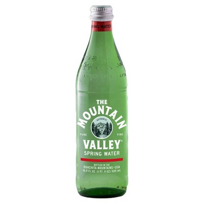 Mountain Valley, Spring Water, Glass Bottle - 16.9 Ounces (pack Of 12)