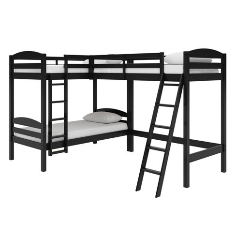 Triple bunk deals bed black