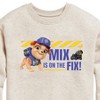 Boys' - Paw Patrol - Rubble & Crew Graphic Long Sleeve Fleece Sweatshirt - 2 of 4