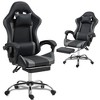 Bosmiller Gaming Chair with Massage Lumbar Support Ergonomic Video Game Chair, Adjustable Headrest & Footrest - 2 of 4