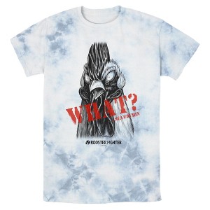 Mens Rooster Fighter What? Sea Urchin T Shirt - 1 of 4