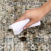 Coucheta Floral Area Rug Indoor Non-Slip, Vintage Distressed Machine Washable Throw Carpet for Bedroom Kitchen Living Room,Multi-Color & Size - 4 of 4
